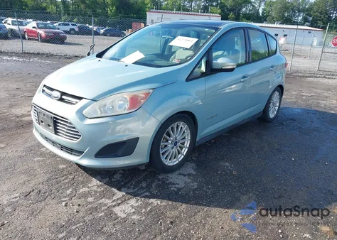 2013 Ford C-Max Hybrid Se из США, поврежденный, VIN 1FADP5AU7DL500436